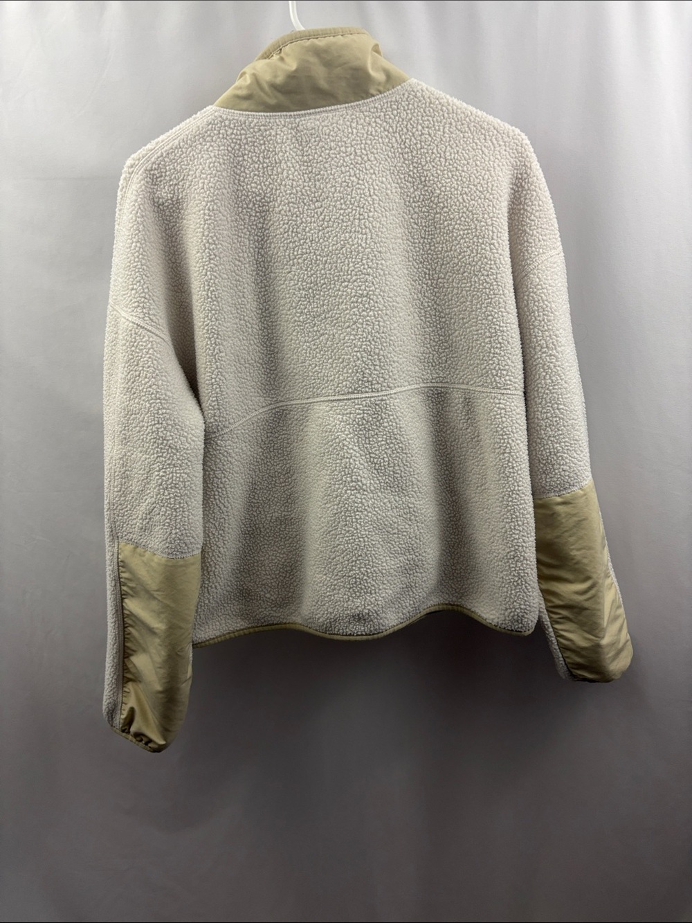 The North Face Cragmont Fleece Jacket Sherpa Jacket in Cream/Tan Size Large - Picture 8 of 11